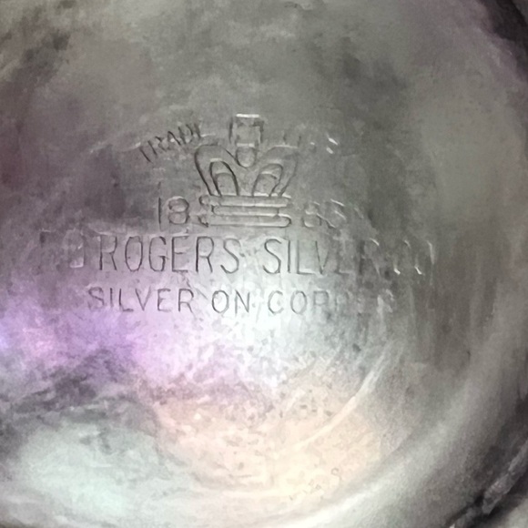 1980s F. B. rogers silver tea pot with art deco flair - Picture 10 of 13